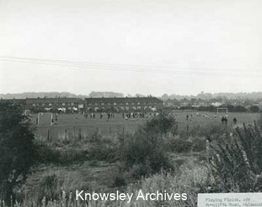Playing fields, Arncliffe Road, Halewood
