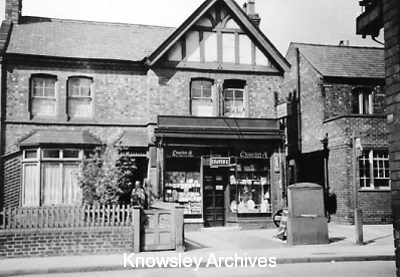 Mason's shop, Derby Road, Huyton