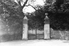 Entrance gates, Blacklow Hall, Huyton-with-Roby