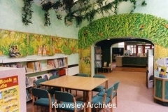Internal view, Page Moss Library, Huyton