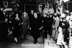 King George VI's visit to Huyton