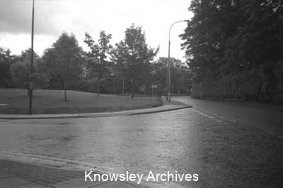 Westmorland Road junction with Poplar Bank, Huyton