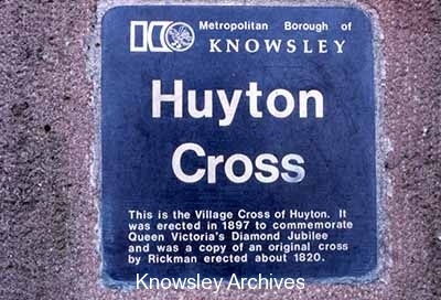 Information panel, Huyton Cross