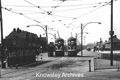 Trams at Page Moss, Huyton