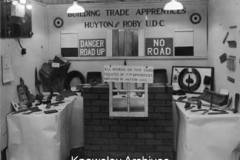 Huyton UDC building trade apprentices exhibits