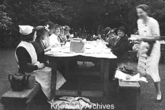 Tea party at Kirkby Vicarage
