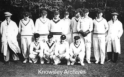 Kirkby's cricket team