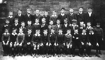 Kirkby School pupils