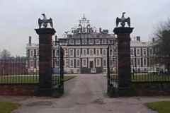 Knowsley Hall, driveway and gates