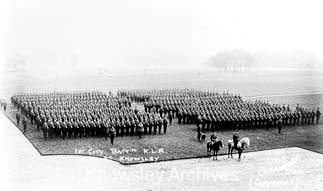1st City Battalion at Knowsley Hall, Knowsley