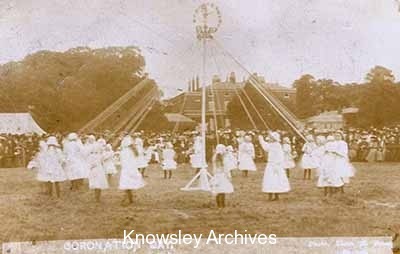 Coronation Day celebrations, Knowsley Hall