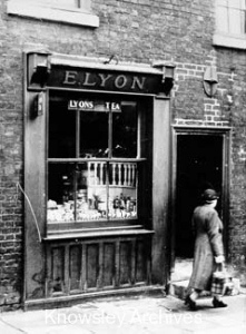 Lyons shop, Eccleston St, Prescot