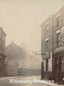 Buck & Dog and Derby public houses, Prescot