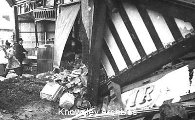 Bomb damage, Swanside Parade, Huyton