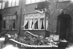 Bomb damage, Campbell Drive, Roby