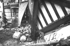 Bomb damage, Swanside Parade, Huyton