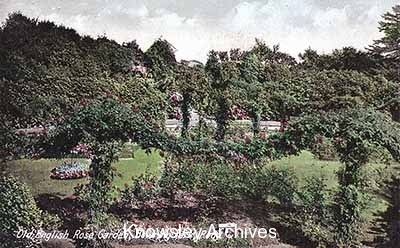 Rose garden, Bowring Park, Roby