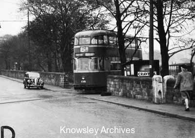 Roby Road and Tram Terminus