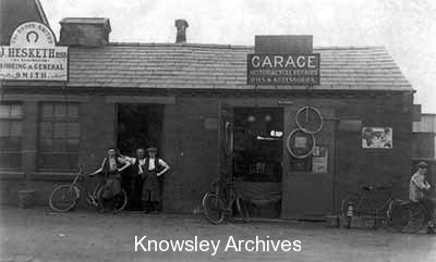 Brook Smithy and garage, Whiston