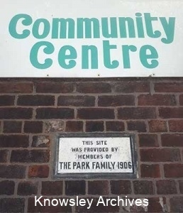 Plaque, Cronton Community Centre