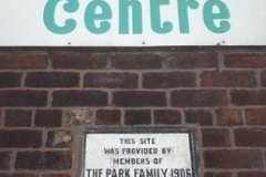 Plaque, Cronton Community Centre