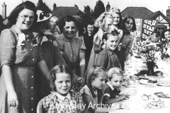 VE-Day street party in Halewood