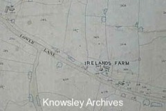 Tithe Map segment: Lower Lane, Halewood