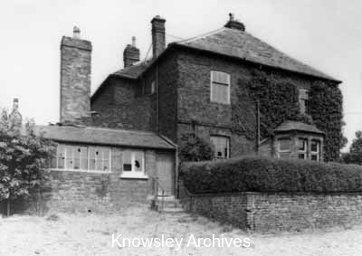 Side view, Blacklow Hall, Huyton-with-Roby
