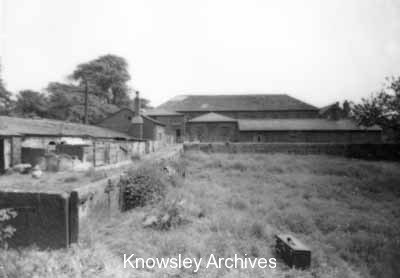 Farm buildings, Blacklow Hall Farm, Huyton-with-Roby