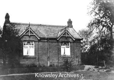 Gardener's cottage at Ewanville, Huyton