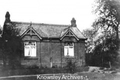 Gardener's cottage at Ewanville, Huyton