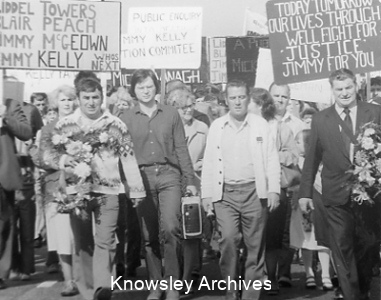 Jimmy Kelly protest march, Huyton