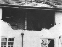 Bomb damage, Calgarth Road, Huyton
