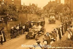 Royal visitors pass through Huyton