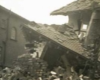Bomb damage, Seel Road, Huyton