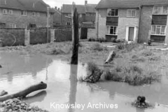 Flooding near York Road, Huyton