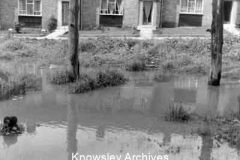 Flooding near York Road, Huyton