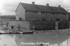 Flooding near York Road, Huyton