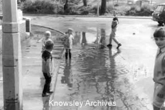 Flooding near York Road, Huyton