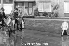 Flooding near York Road, Huyton