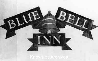 Blue Bell Inn pub sign design, Huyton