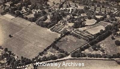 Aerial view, Liverpool College for Girls, Huyton