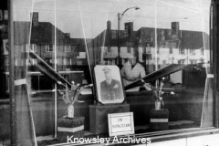 Memorial display, Huyton