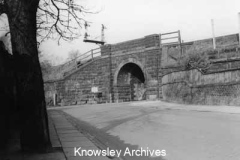Railway bridge, Huyton Hey Road, Huyton