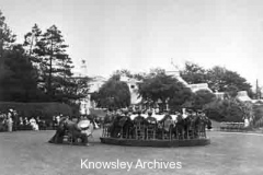 Brass band at Ewanville, Huyton