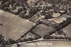 Aerial view, Liverpool College for Girls, Huyton