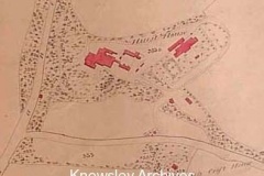 Huyton Tithe Map segment: Hurst House