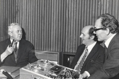 Harold Wilson, M.P. in Huyton