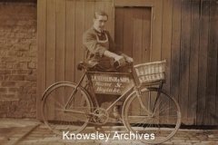 Frank Blincow, butcher's delivery boy, Huyton