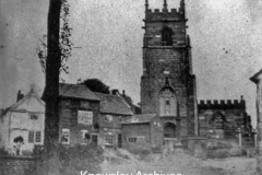 The Wheatsheaf Inn and Huyton Parish Church